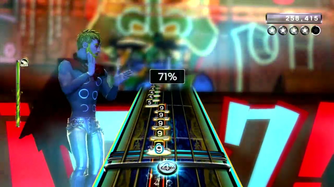 Rock Band 3 Pro Guitar - The Red FC (First Documented)