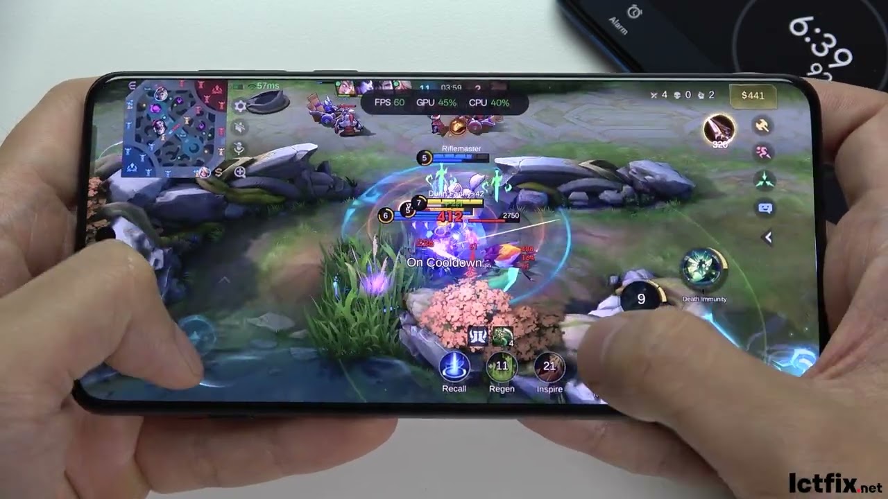 Oppo Find X8 Pro Mobile Legends Gaming test MLBB | Dimensity 9400, 120Hz Display