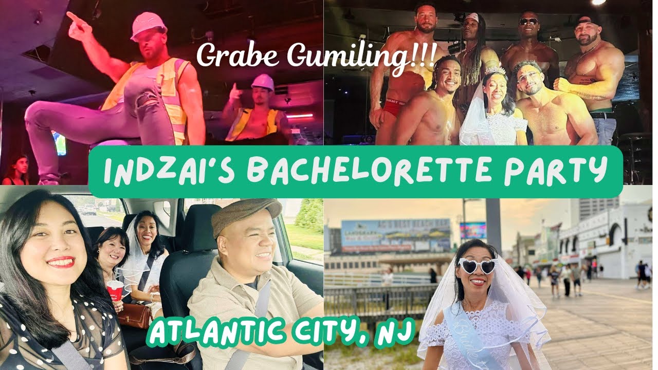 Bachelorette Party ni Indzai | Atlantic City, NJ | Grabe Gumiling Yung Dancer!