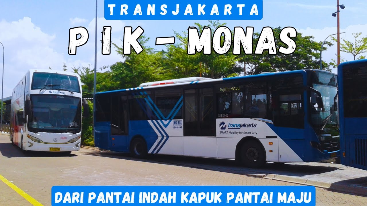 Trip BRT Transjakarta #104❗ PANTAI MAJU PIK ke MONAS via KOTA TUA Naik Koridor 1A Terbaru Hanya 3rb