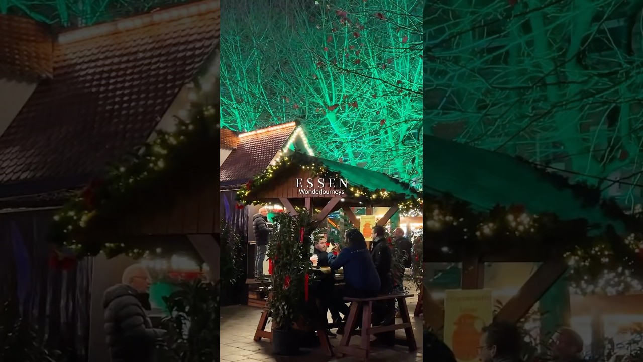 Essen Christmas Market Opens Nov 15th 2024 🎄❄️