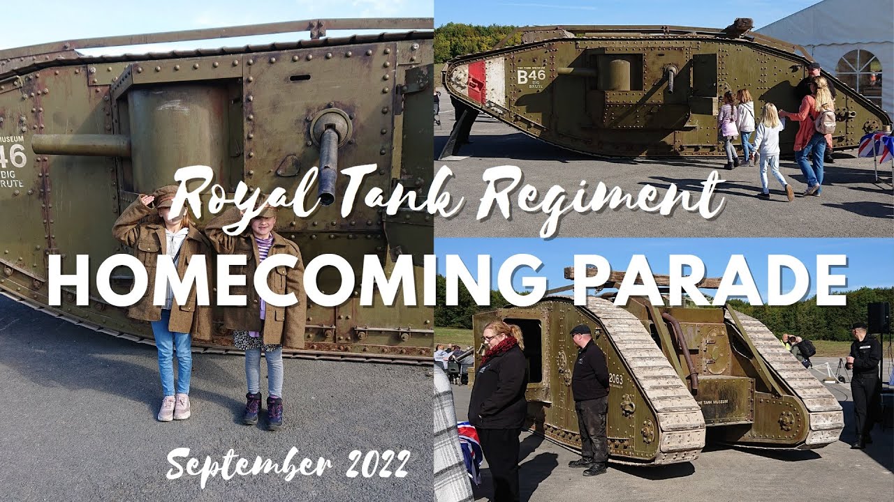 The Royal Tank Regiment Homecoming Parade 2022