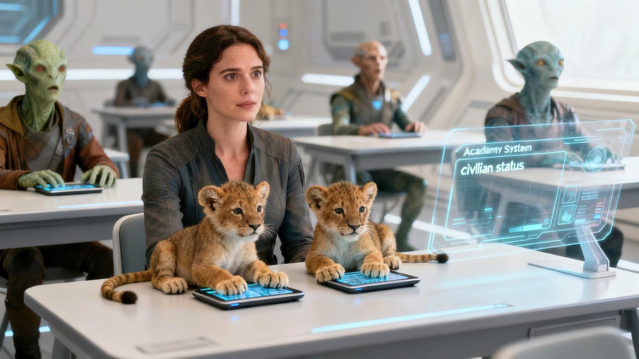She Woke Up to Predator Cubs on Her Desk — The Academy System Listed Her as “High-Value Civilian”