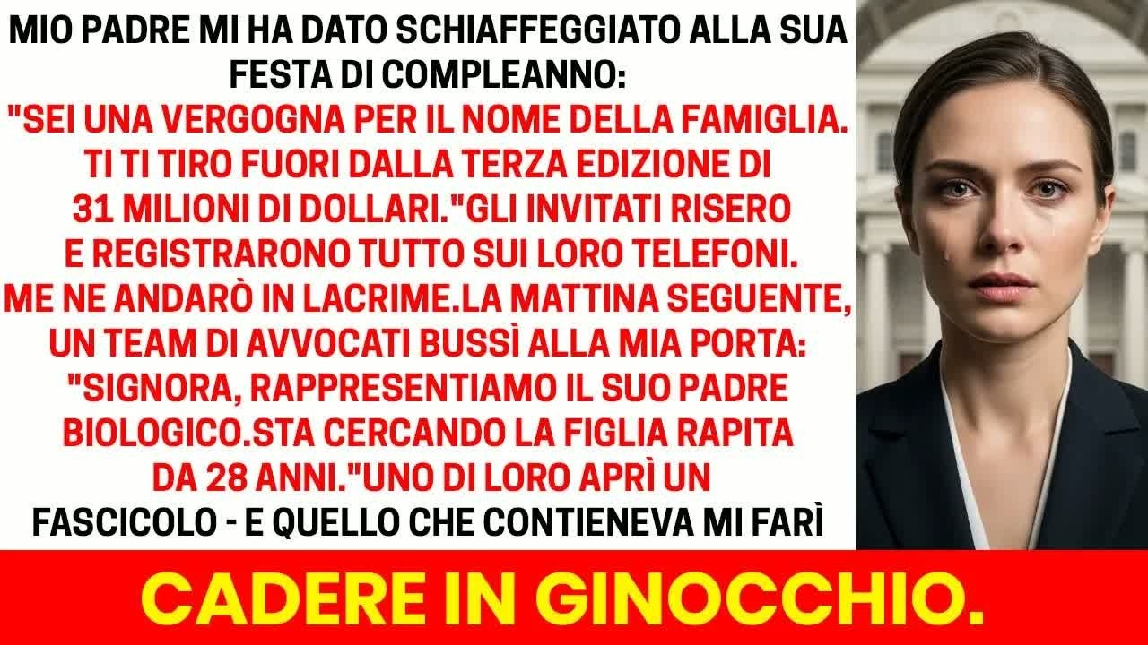 Mi hanno cancellato dalla famiglia — finché la verità sul mio rapimento non ha distrutto tutto