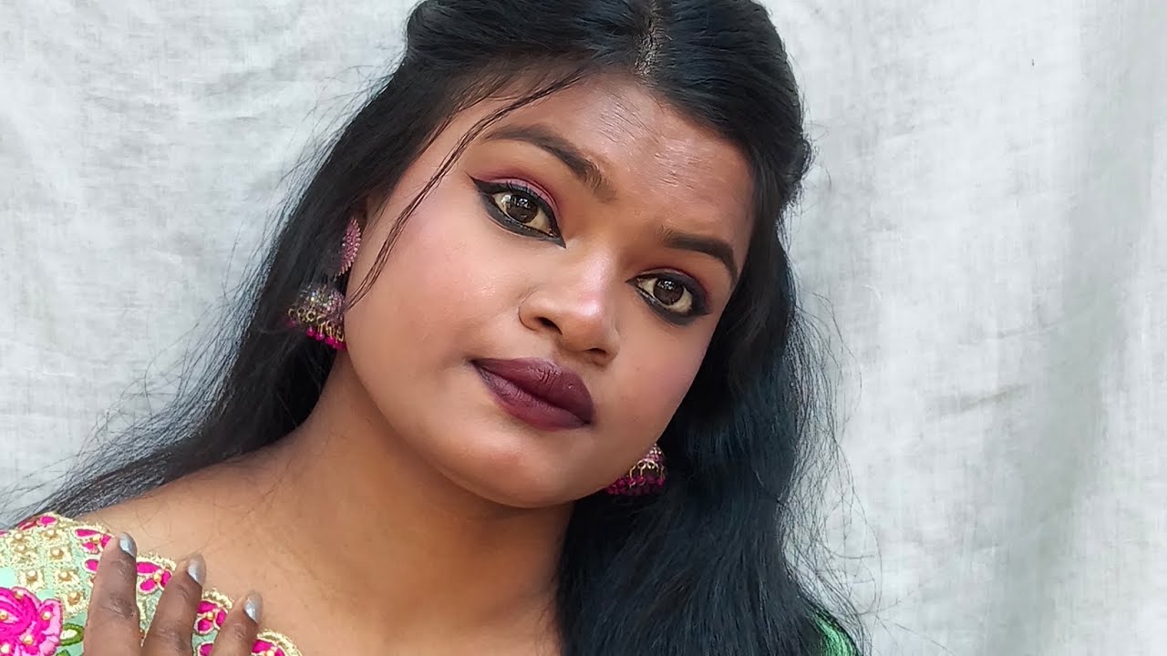 Party makeup tutorial for beginners #makeup #makeuptutorial #selfmakeuptutorial #vuralvideo 