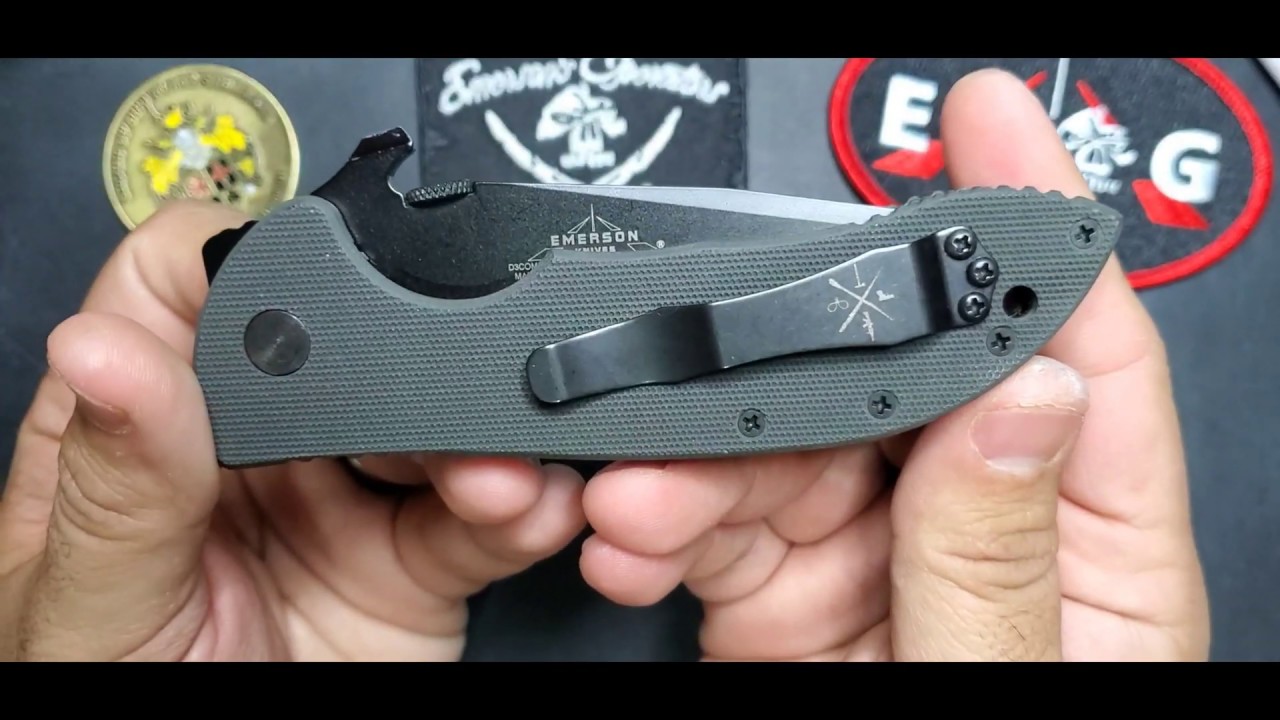 Emerson Knives Collection #26 - The D3 Commander collab with Haley Strategic