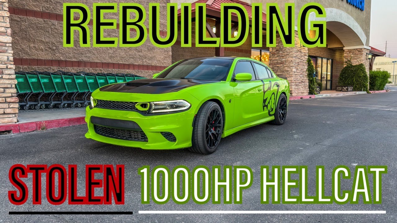 Rebuilding Stolen 1000HP Hellcat!