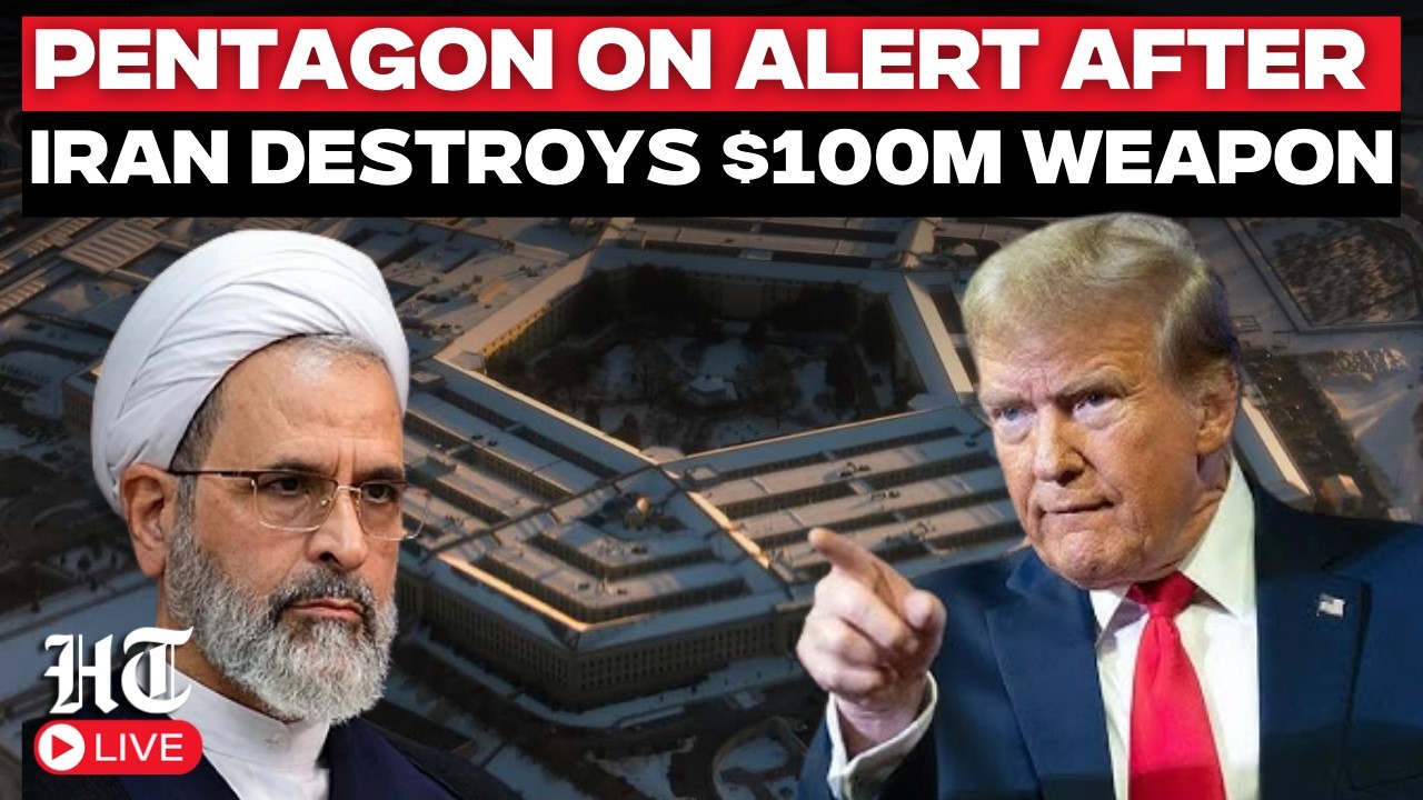 Iran USA War LIVE | Shock in Washington as $100M US Asset Goes Up in Flames | Trump | Khamenei
