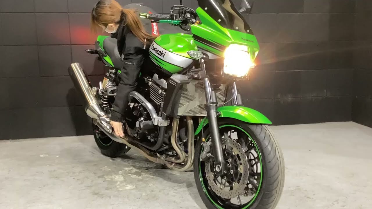 ZRX1200DAEG　大人気ジャパニーズネイキッド！乗りやすく扱いやすい初めての大型バイクとしてもおススメできる一台です！【エンジン始動動画】