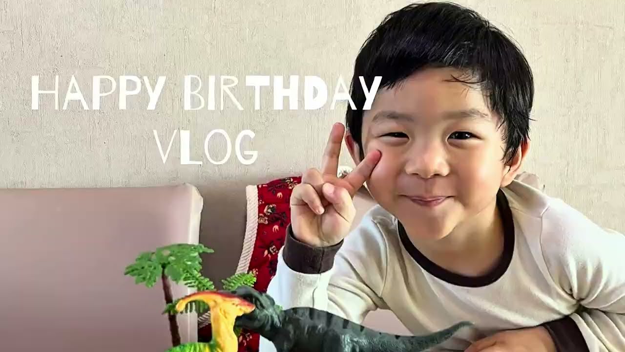 하준이 5번째 생일날