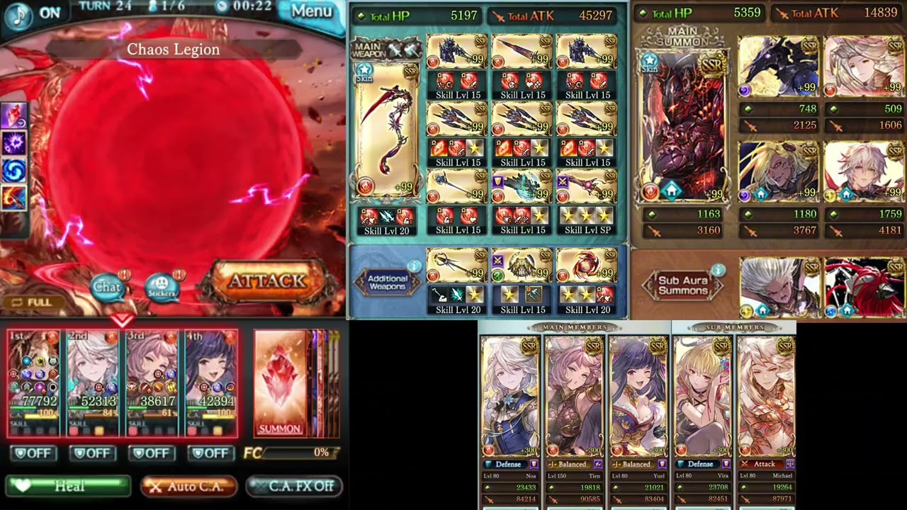 Super Ultimate Bahamut Magna Fire Solo || Granblue Fantasy