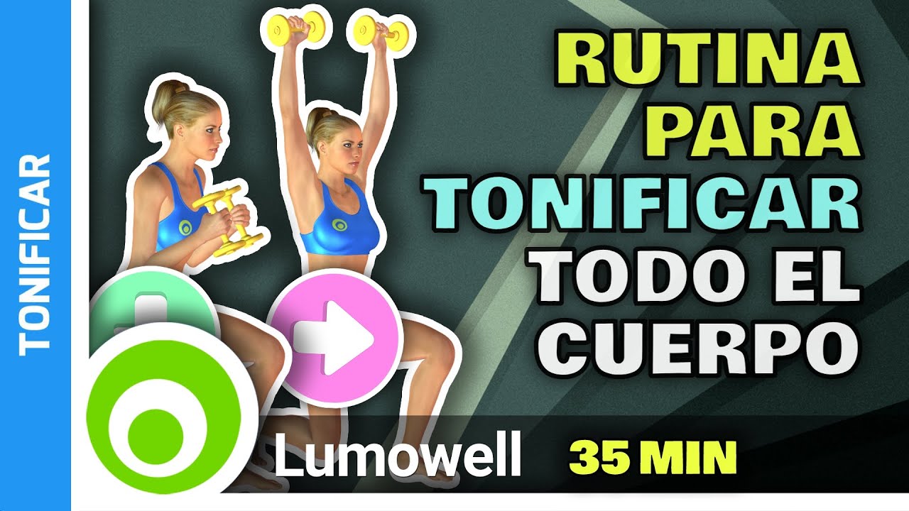 Rutina En Casa: Ejercicios Con Pesas Para Tonificar Todo El Cuerpo