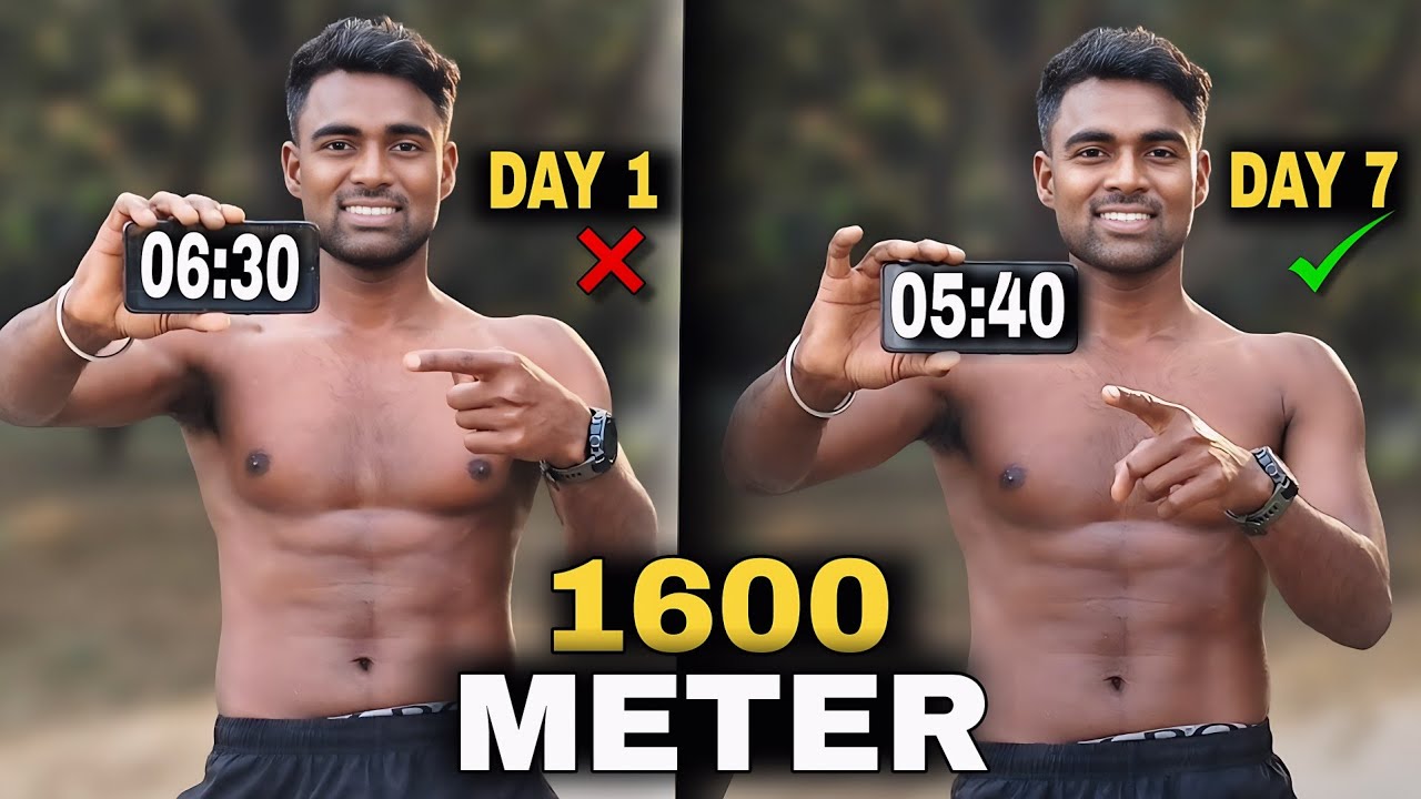 Delhi Police Running Tips | 6 Minute Me 1600 Meter Kaise Complete Kare. Prajapati Brijesh. 