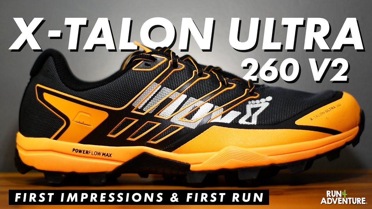 inov-8 X-TALON ULTRA 260 V2 First Run & First Impressions | Best Trail Running Shoes | Run4Adventure
