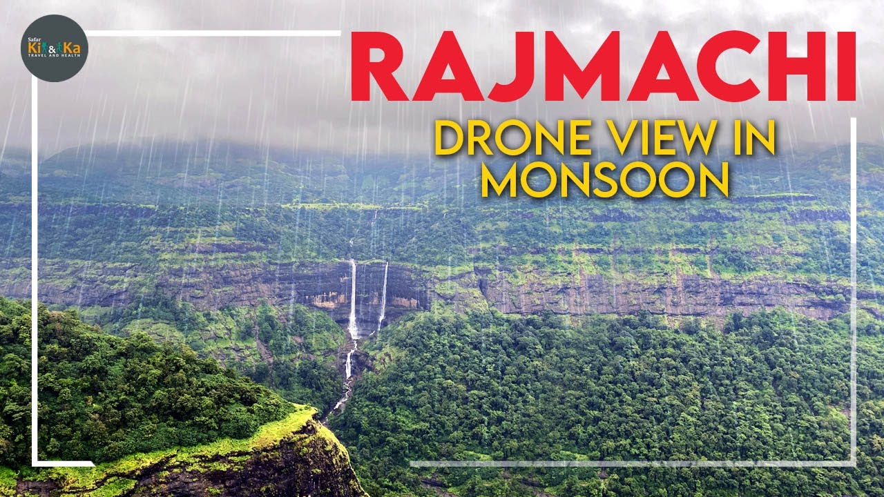 Best Trek during Rain | LONAVALA | Rajmachi During Rains | Drone view of Rajmachi | Shirvardhan Fort