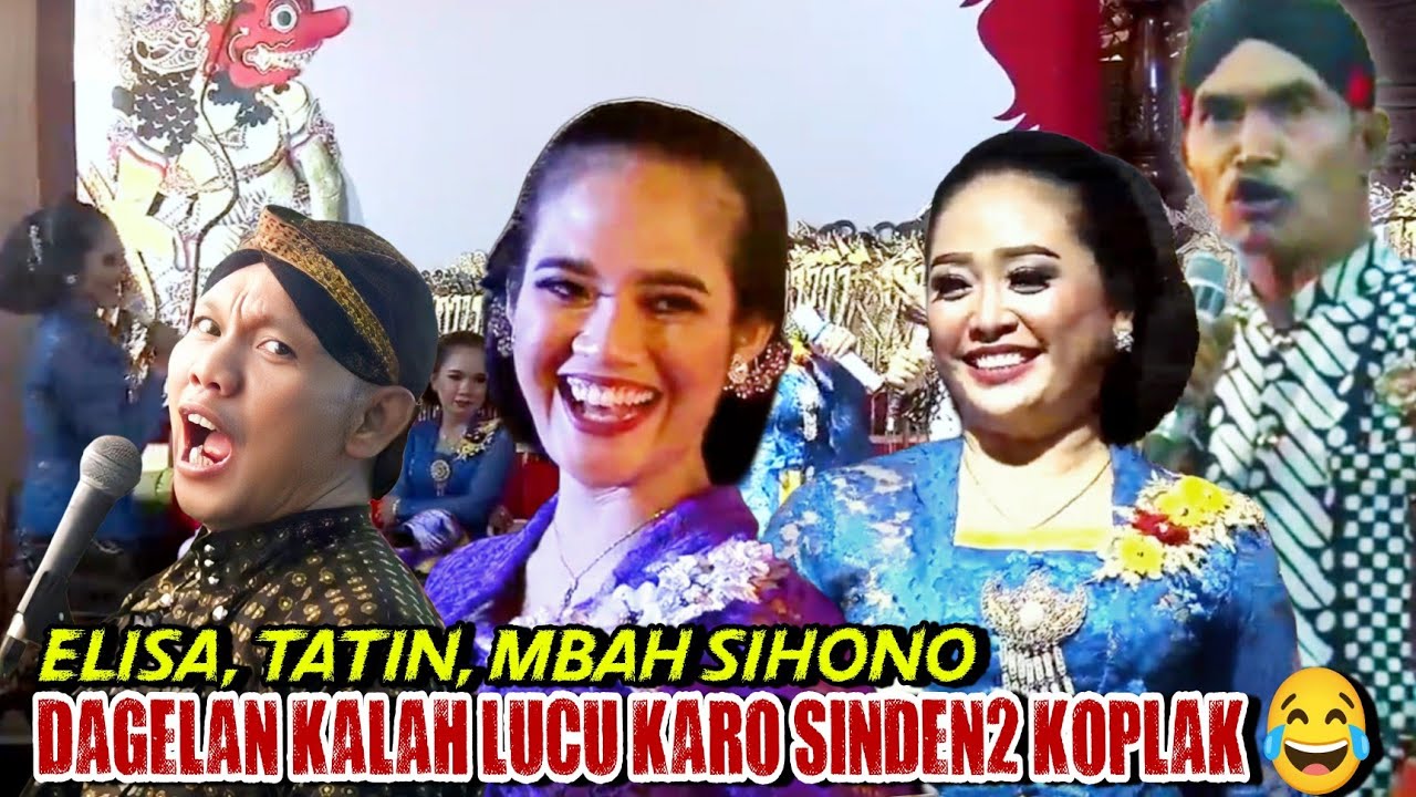 Lucu Poll !! Elisa karo Tatin gayeng pol, Dagelane wae kalah Lucu 😂. Wayang Kulit Ki Seno Nugroho