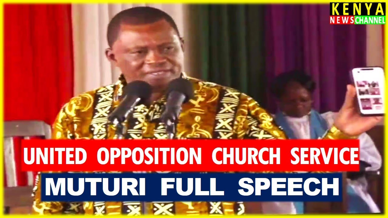Muturi DESTROYS Kindiki with SHOCKING Revelations on Ruto in Church with Gachagua Matiangi Kalonzo