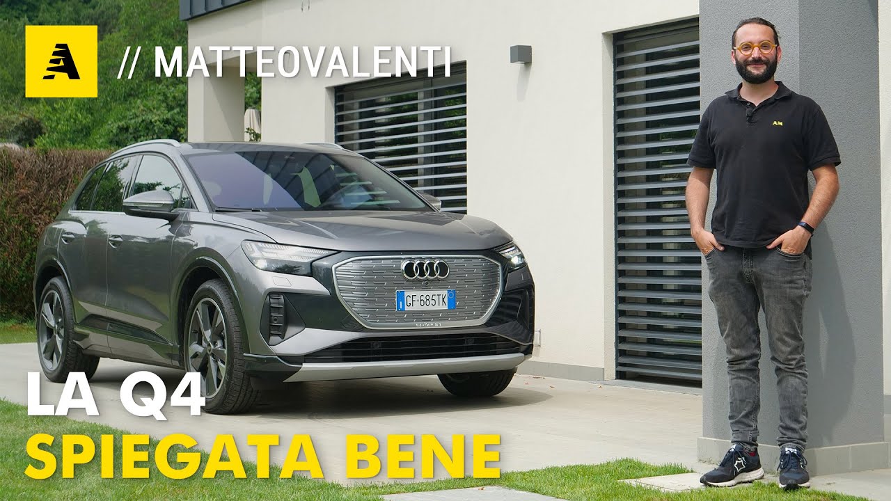 AUDI Q4 e-tron: 10 cose che NON sai sul nuovo SUV elettrico