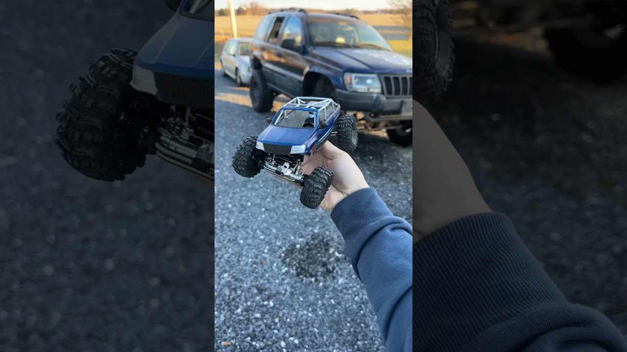 CUSTOM 1:24 SCALE JEEP WJ BUILD #scx24 #rccar #rctruck #rccrawler