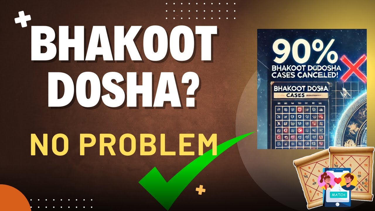 Bhakoot Dosha Explained: Is It Really a Problem? | Bhakoot Dosha Cancellation & Unique Calculator!