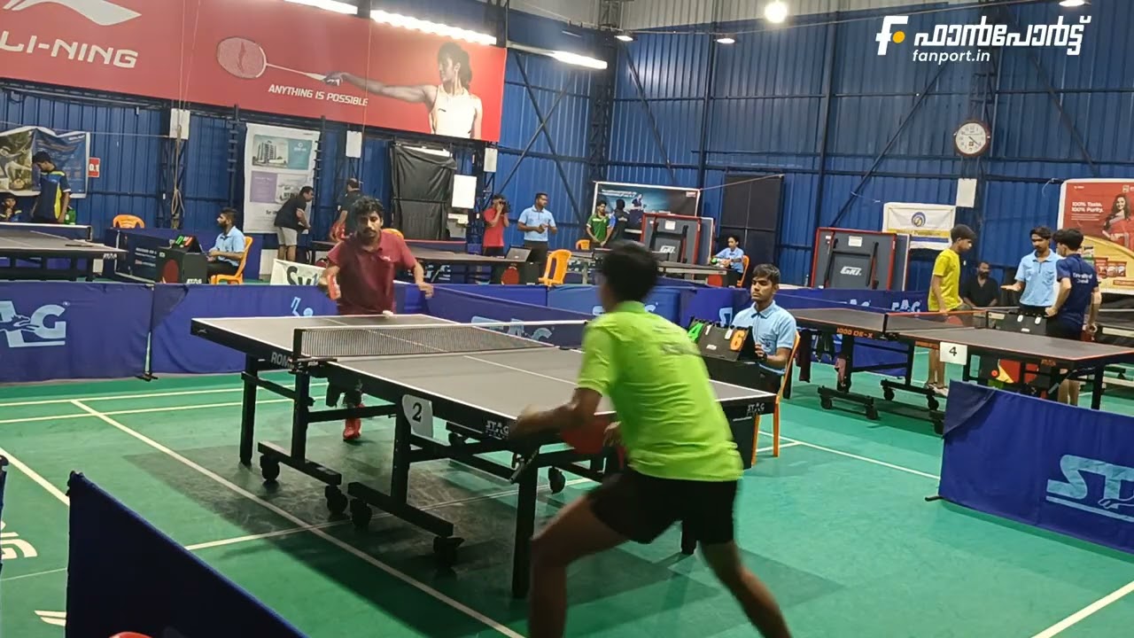 Ranjith Benny (Exito TTA) vs Gourisankar A (Champs TTA) - Men's Singles #TTAE #TTAK #tabletennis