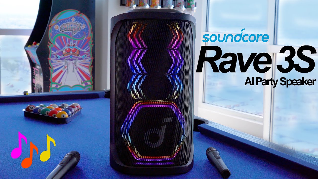 soundcore Rave 3S Party Speaker: Karaoke ANY Song With AI Vocal Removal!