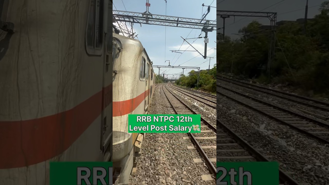 RRB NTPC 12th Level Post Salary 2024🔥