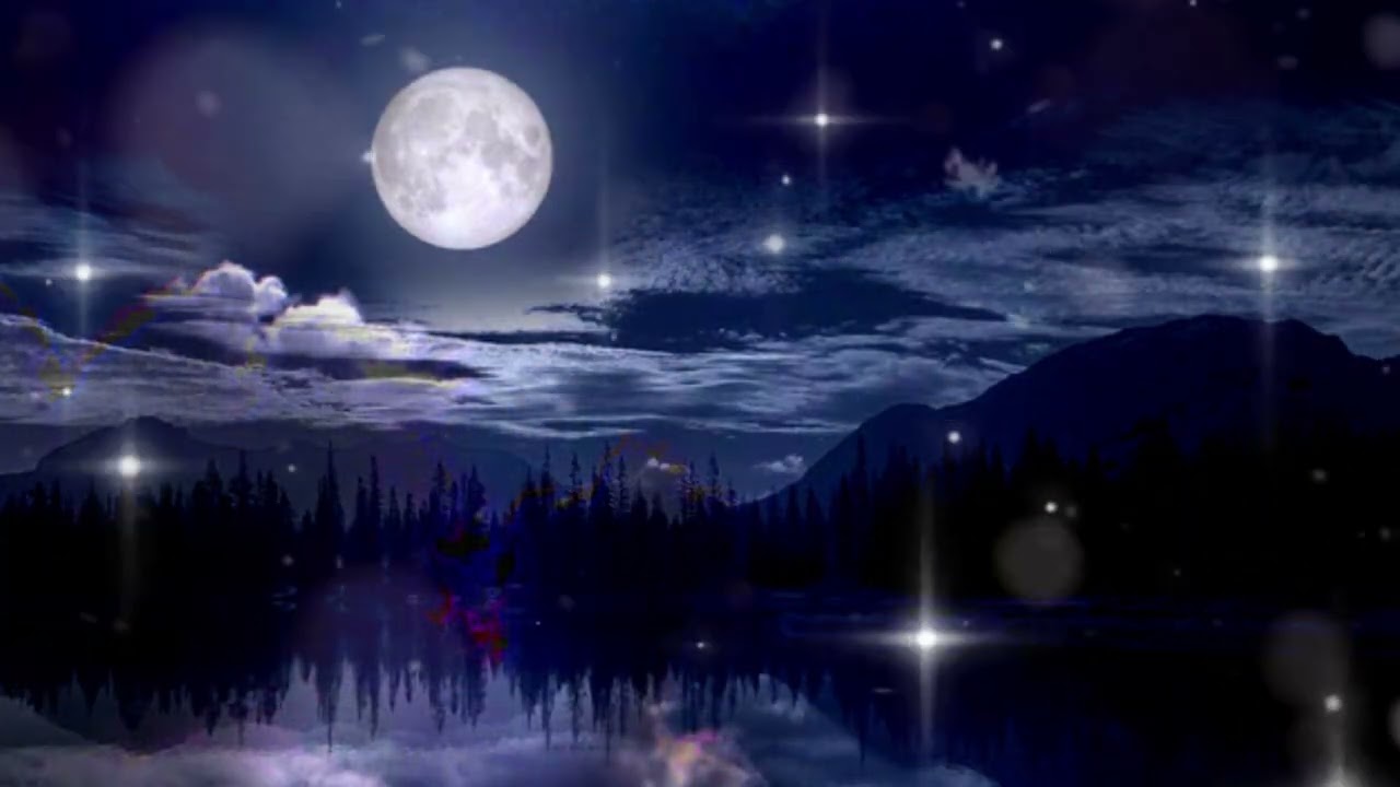 Beautiful Moon Shines