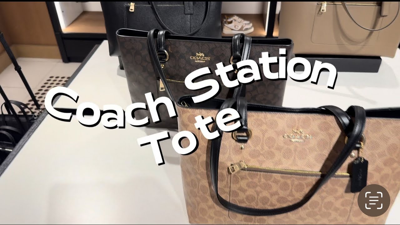 Coach New Station Tote
