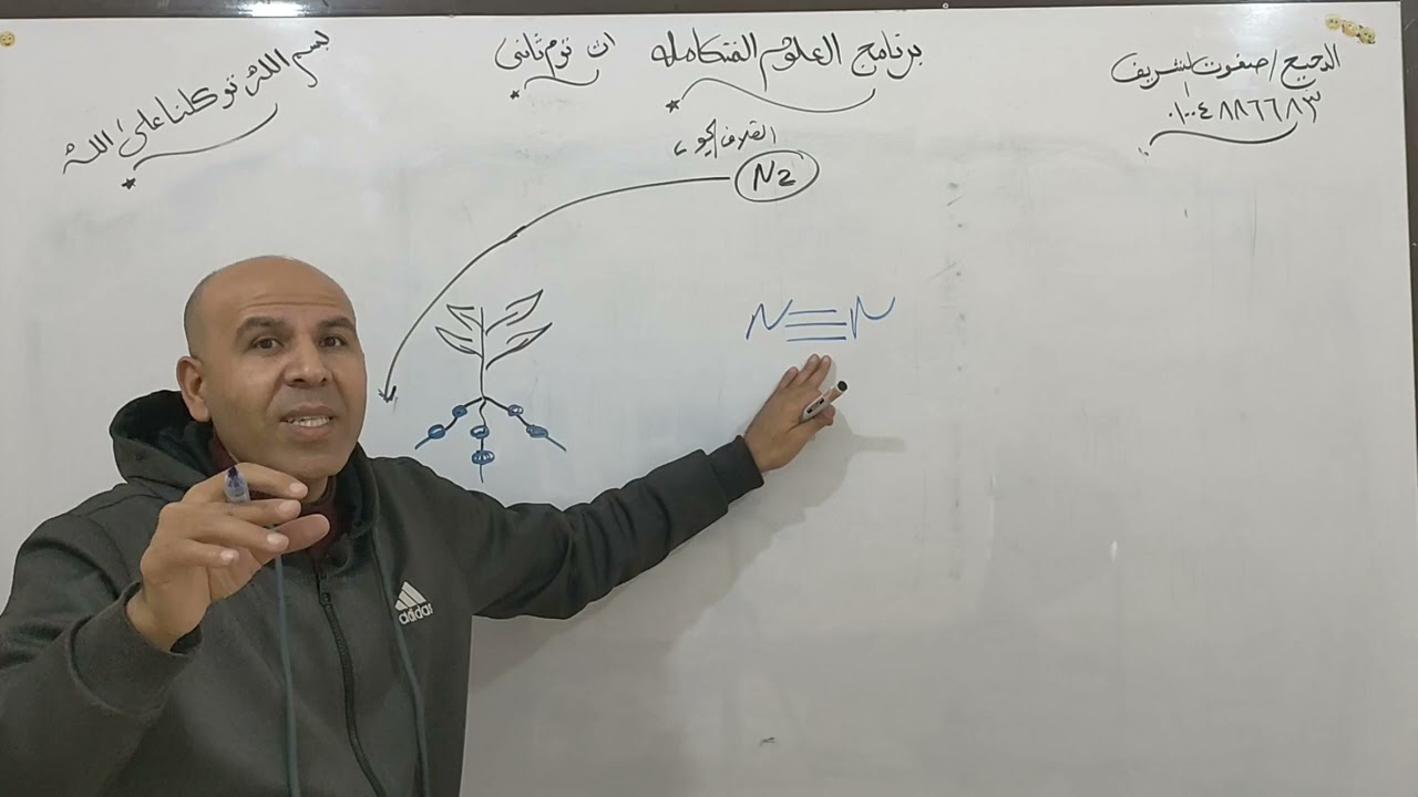 فكره الدحيح علوم متكامله ١ث دورة النيتروجين