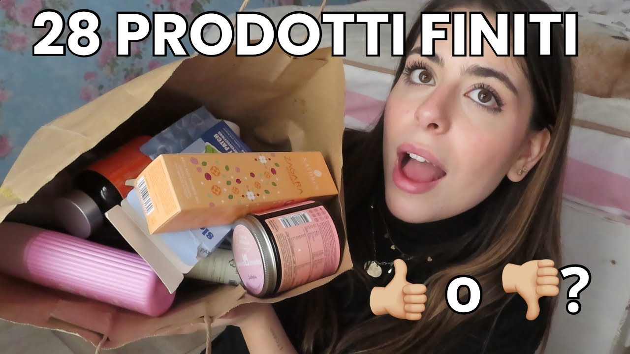 PRODOTTI FINITI - HO TERMINATO 28 PRODOTTI !!
