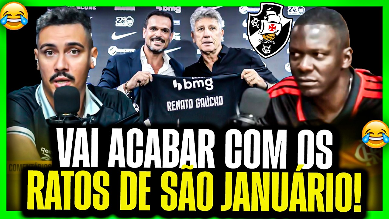 RENATO GAUCHO CHEGA PARA MUDAR O VASCO DA GAMA?