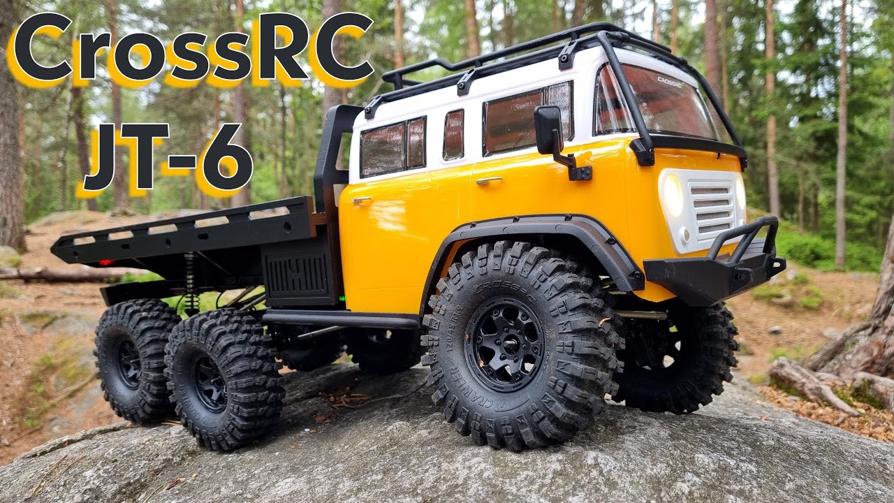 Cross RC JT-6 First run.