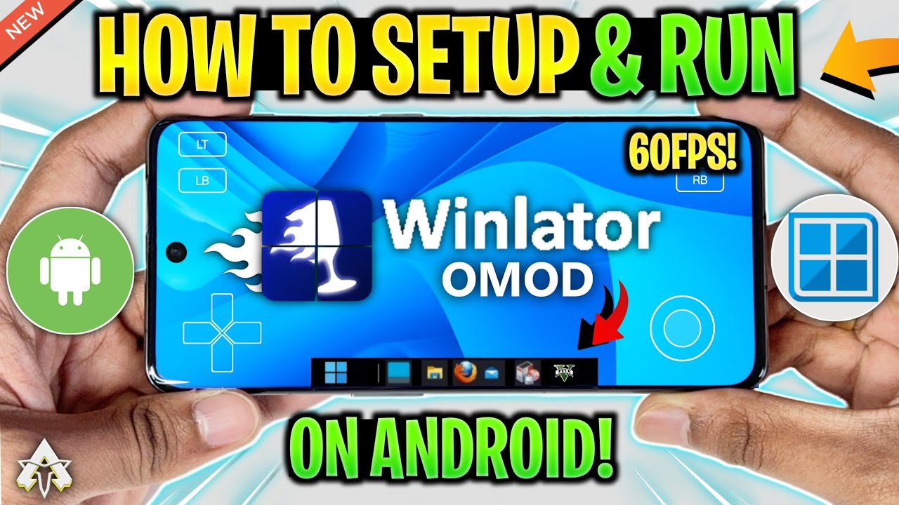 🔥 WINLATOR ANDROID OMOD - NEW WINDOWS EMULATOR: SETUP/BEST SETTINGS/GAMEPLAY!