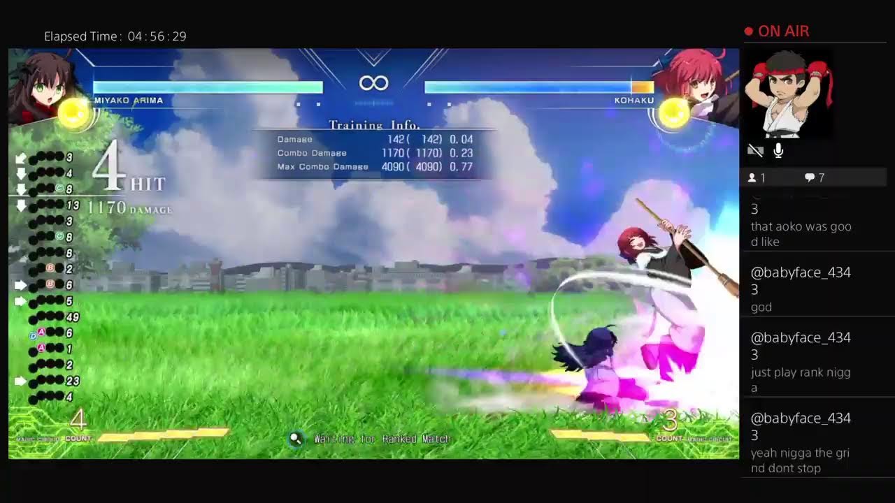Back with Melty Blood Type Lumina!? Learning New Character