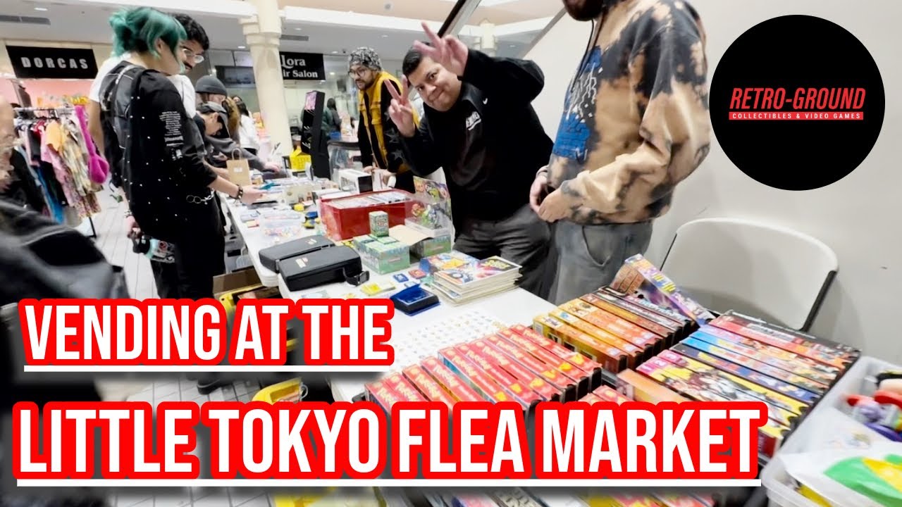 FIRST TIME VENDORS At The Little Tokyo Flea Market - Pt.2