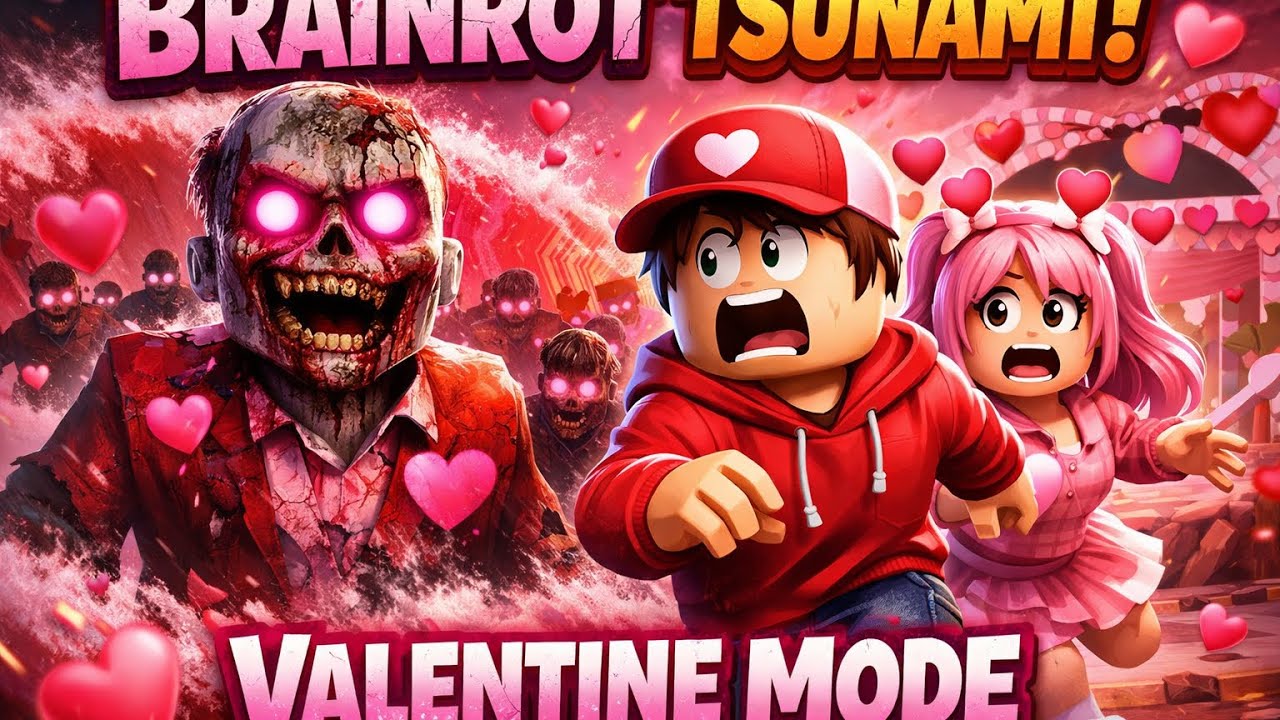 ROBLOX BRAINROT TSUNAMI VALENTINE MODE SPECIAL VIDEO || VALENTINE DIVINE || 