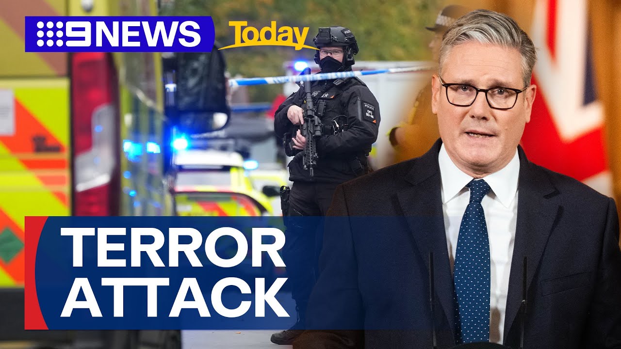 Manchester stabbing terror attack | 9 News Australia
