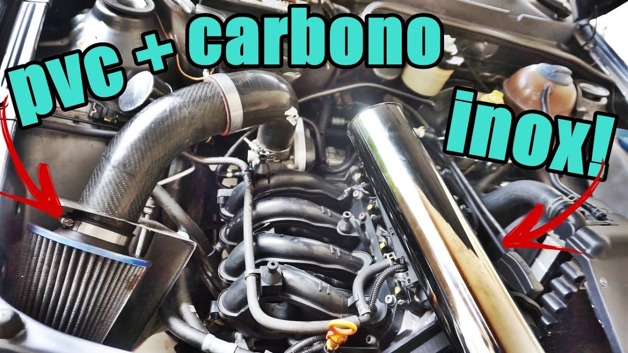 Intake de PVC &eacute; melhor que INOX!
