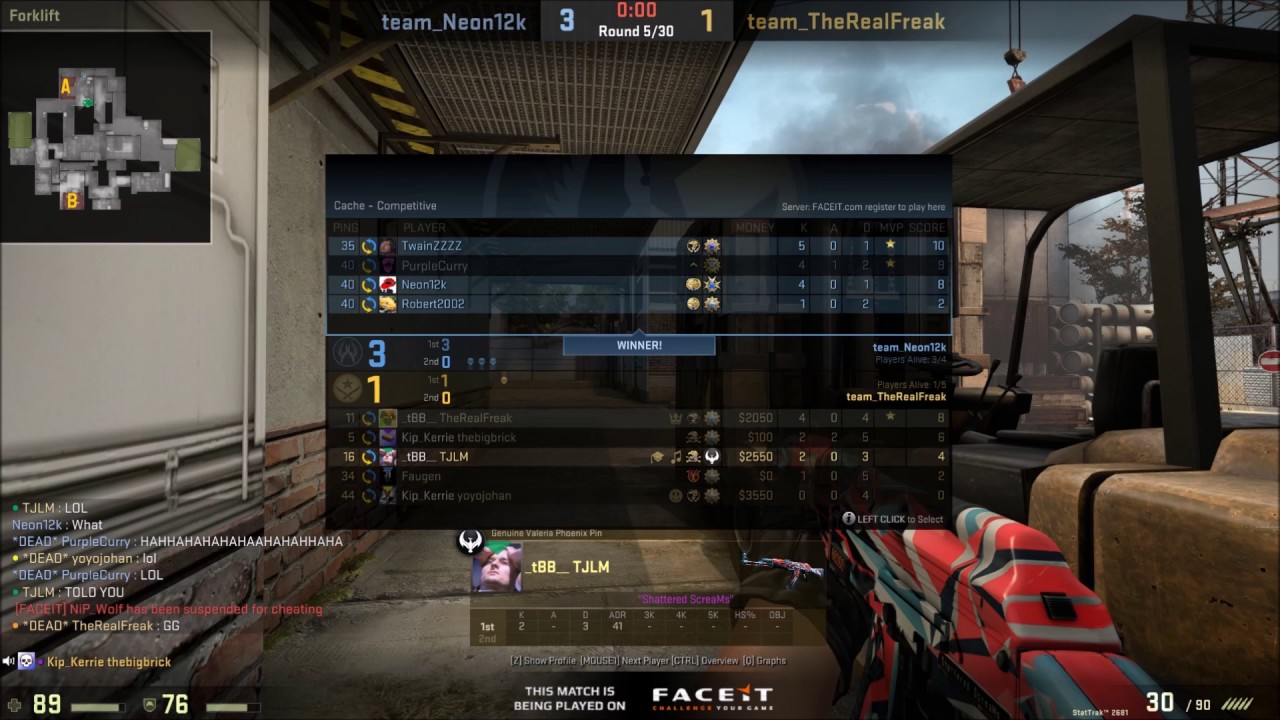 CS:GO FACEIT: Live Ban + Reaction