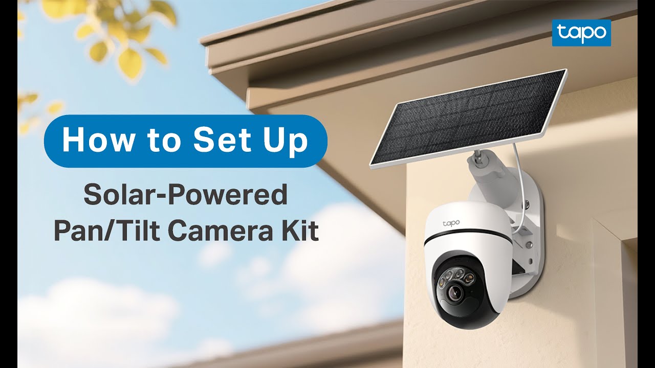 How to Set Up Solar-Powered Pan/Tilt Security Camera Kit (Tapo C630 KIT) | TP-Link