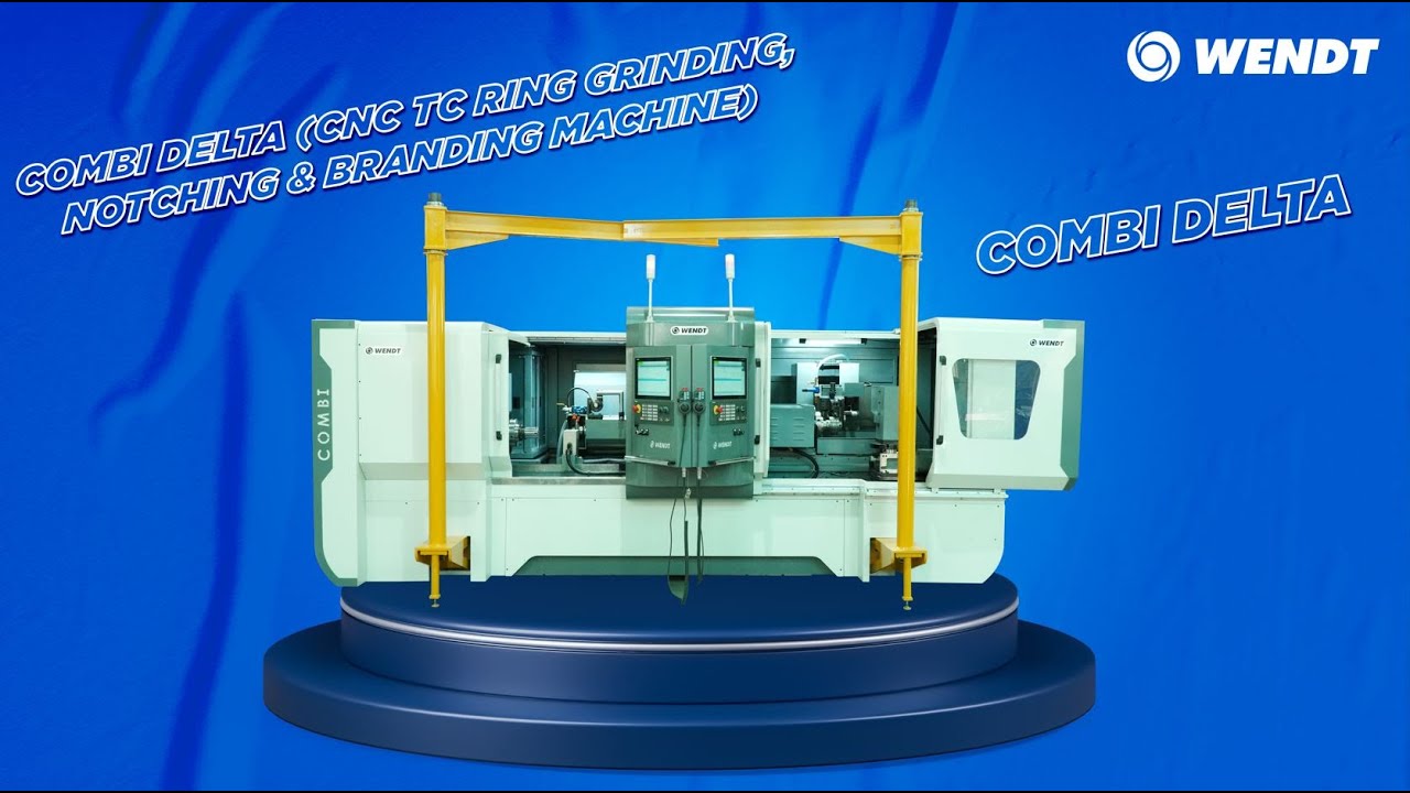COMBI DELTA CNC TC RING GRINDING, NOTCHING & BRANDING MACHINE