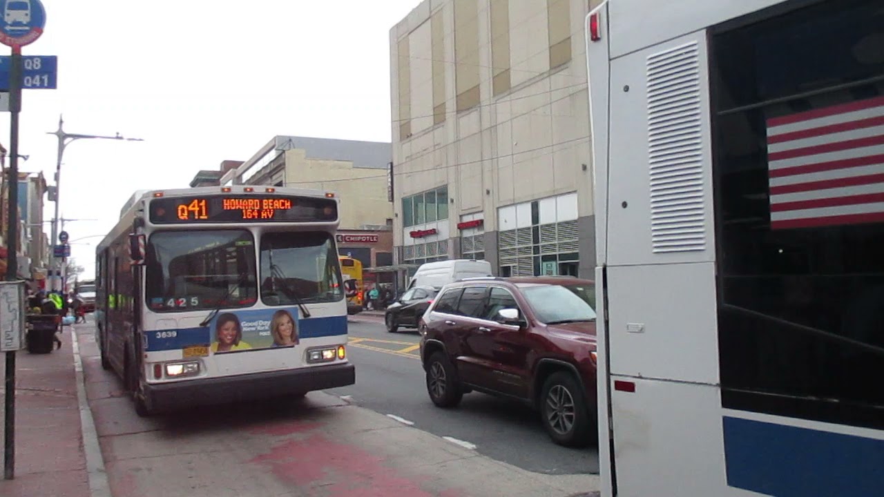 MTA Bus Company 2007-09 Orion VII 2nd & Next Generation Hybrids #3804, #4151 & #3639 On The Q8 & Q41