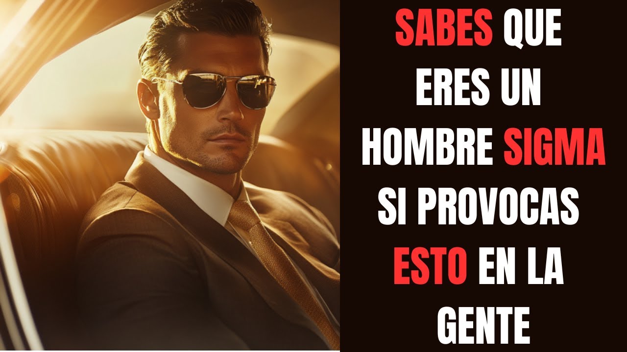Sabes que eres un hombre SIGMA cuando la gente reacciona así