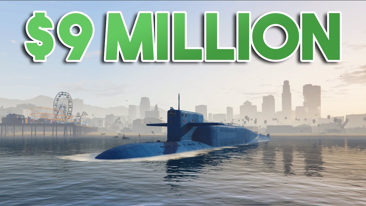 NEW $9 MILLION SUBMARINE IN GTA ONLINE!