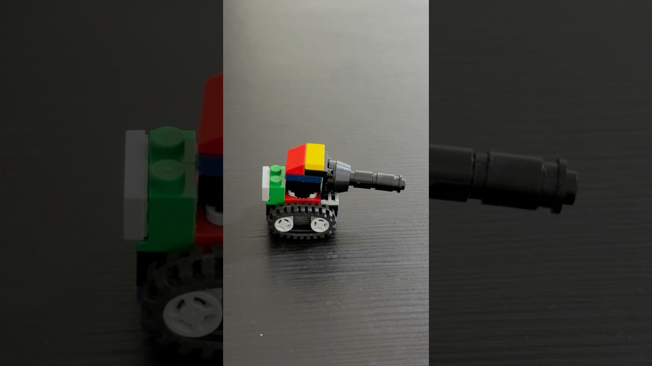 LEGO Classic Mini Army Tank | LEGO 10696  Vehicle #lego #trending #legobuilding #craft #legotank