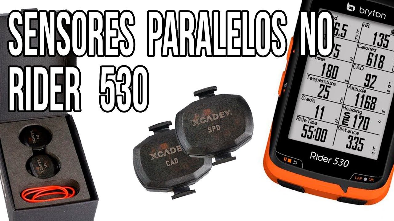 Instalação de sensores da Xcadey no Rider 530: Considerações iniciais.