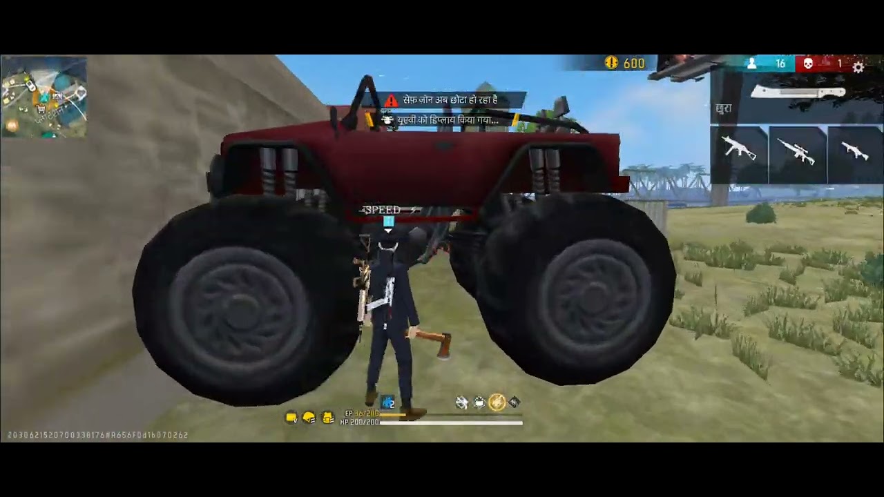 Free fire max full map br custom me hacker aagya guys