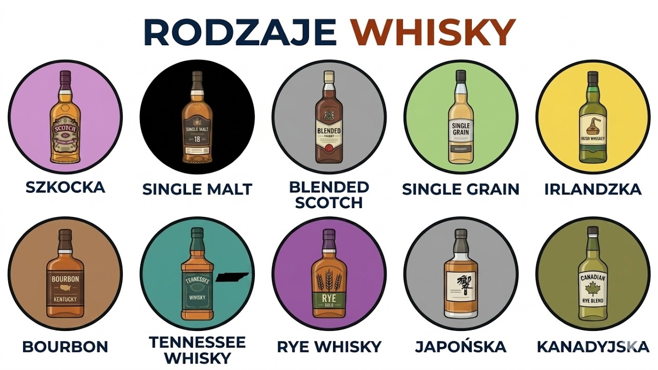 Wszystkie Rodzaje Whisky Wyjaśnione w 12 Minut