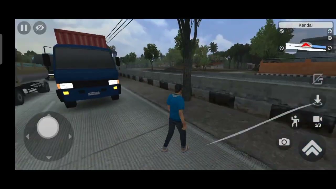 Bus simulator Indonesia bus levery the government bus Coimbatore to Trichy 💕